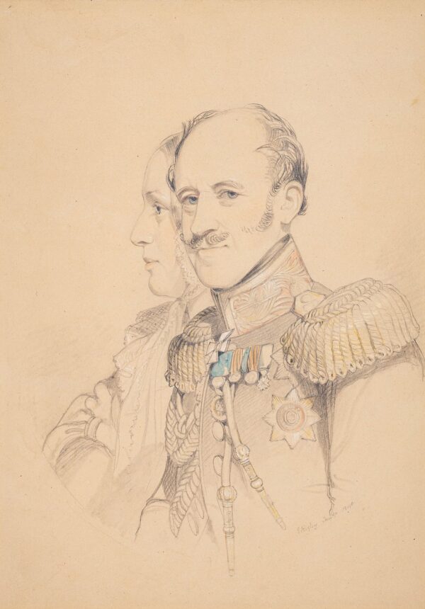 RIGBY Elizabeth (Lady Eastlake) (1809-1893) - ‘Count and Countess Benkendorff’.
