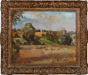 WALTON Allan (1891-1948) - Suffolk landscape: ‘Towards Newbourne’.